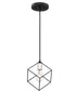Holograph Small 1-light Mini Pendant Earth Black