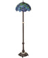 62" High Tiffany Wisteria Floor Lamp