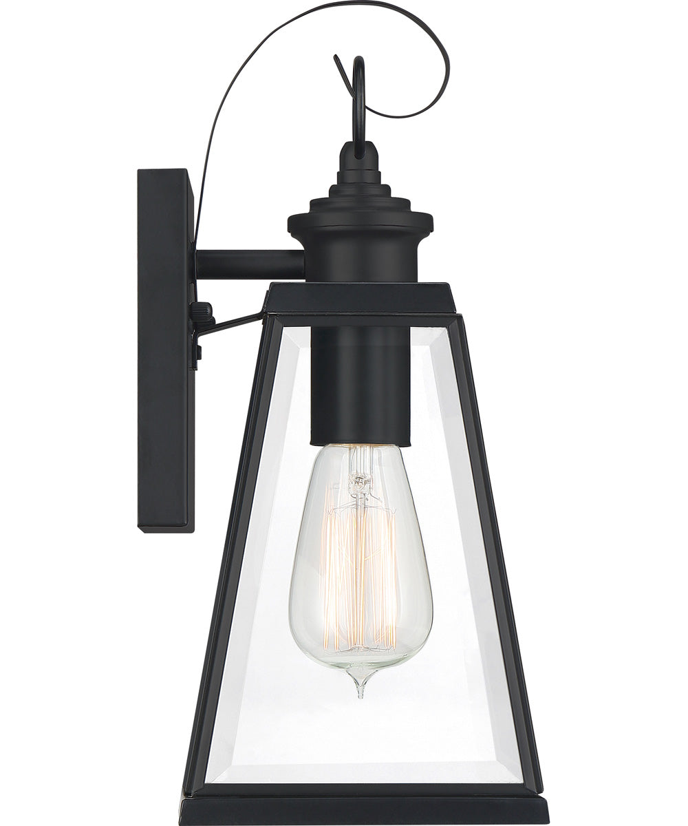 Paxton Small 1-light Outdoor Wall Light Matte Black