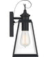 Paxton Small 1-light Outdoor Wall Light Matte Black