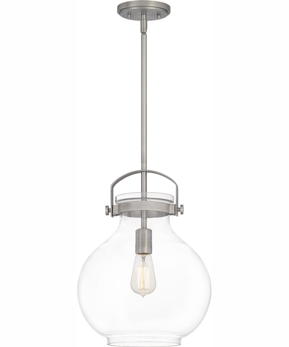 Stella Small 1-light Mini Pendant Antique Nickel