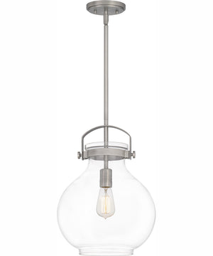 Stella Small 1-light Mini Pendant Antique Nickel