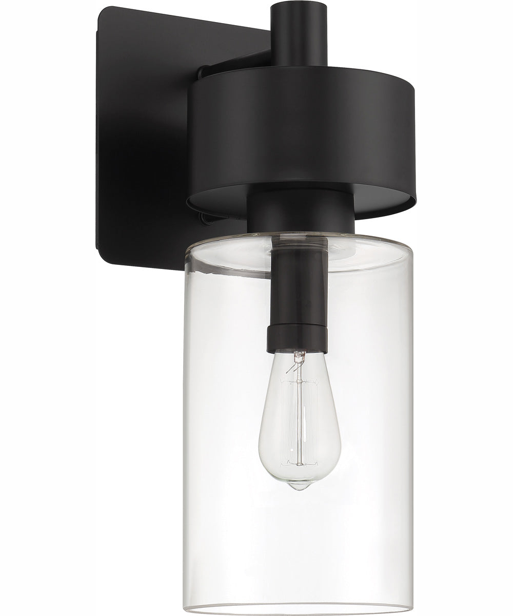 Bennet 1-Light Outdoor Wall Lantern Midnight