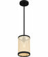 Syrah Small 1-light Mini Pendant Matte Black