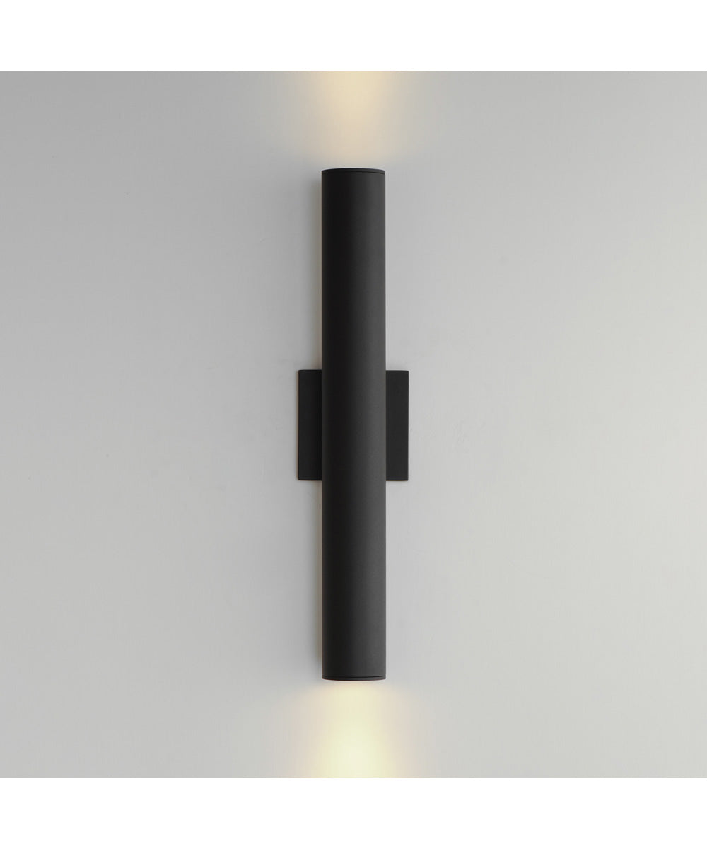 Calibro 20 inch Outdoor Wall Sconce Black