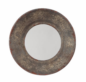 12"H Carine Accent Mirror Gray