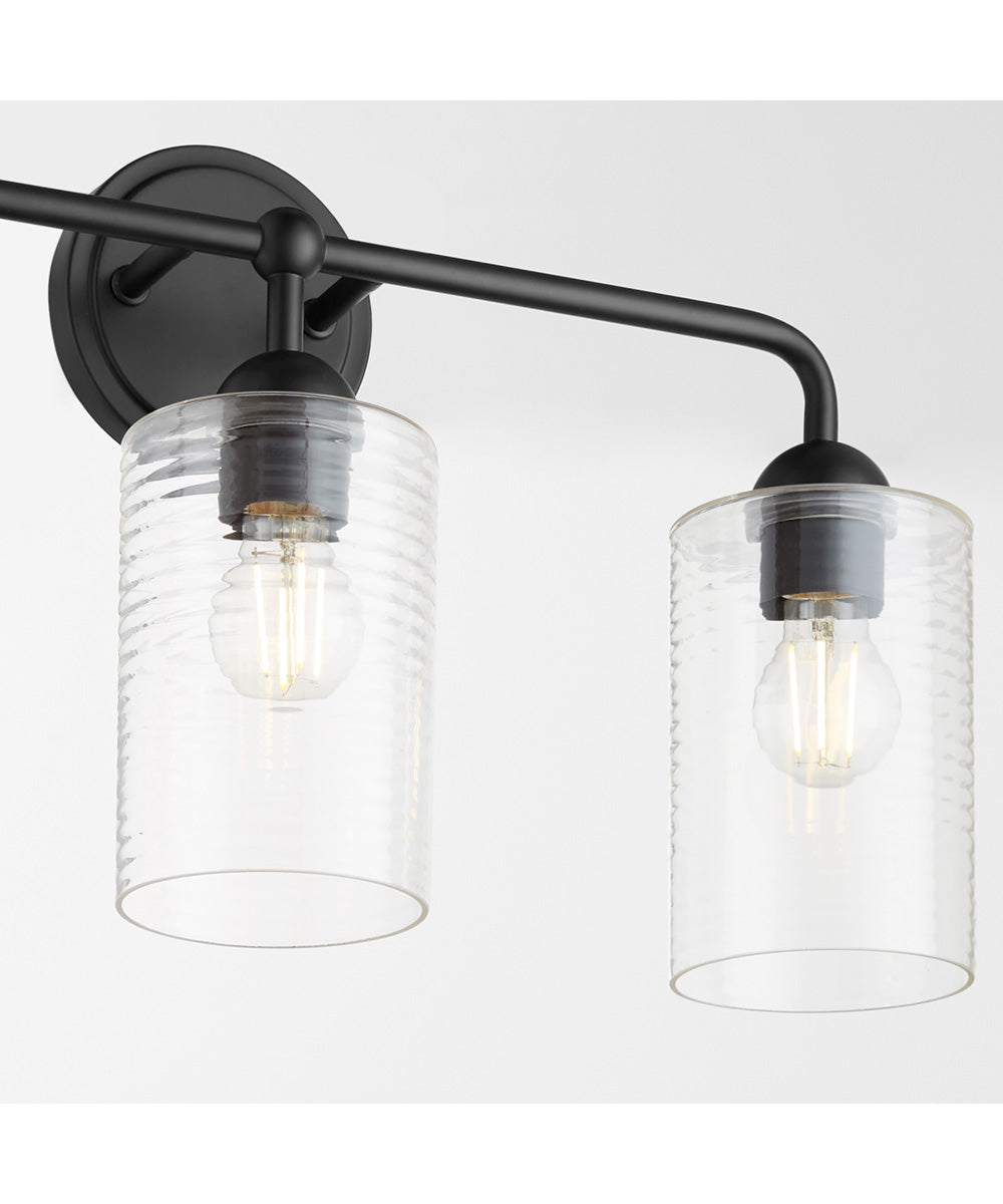 Tamara Day's Charlotte 3-light Bath Vanity Light Matte Black