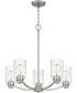Acacia 5-light Chandelier Brushed Nickel