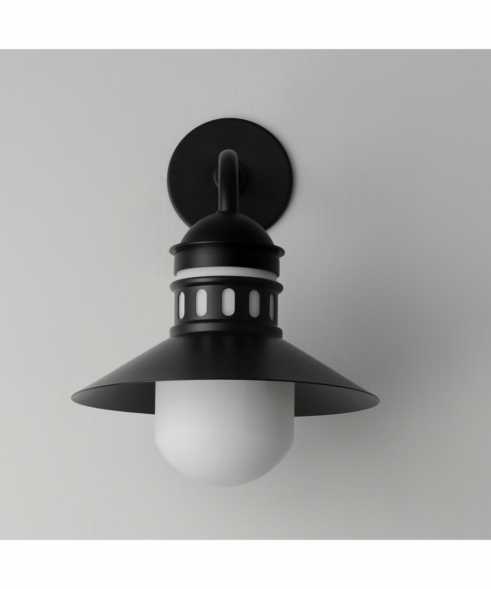 Admiralty 1-Light Outdoor Wall Sconce Black