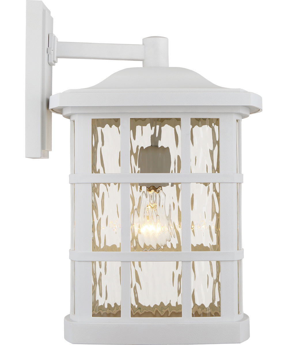 Stonington Extra Large 1-light Outdoor Wall Light  Coastal Armour White Lustre