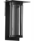Abram 1-light LED Outdoor Wall Lantern Textured Black