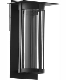 Abram 1-light LED Outdoor Wall Lantern Textured Black