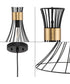 Lorin 1-Light Mid-Century Modern Metal Pendant Light Matte Black