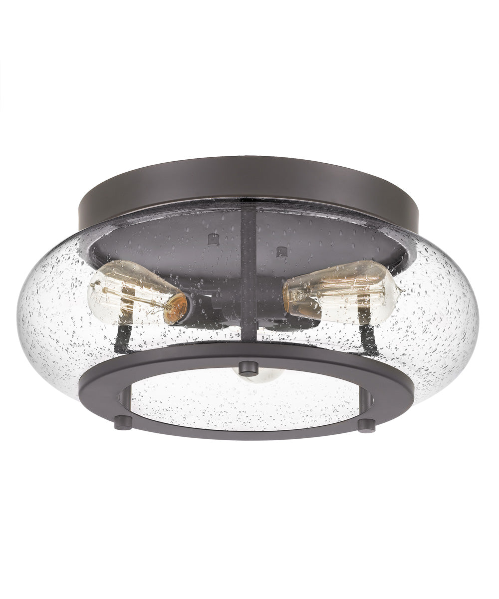 Trilogy 3-light Flush Mount Old Bronze