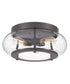 Trilogy 3-light Flush Mount Old Bronze