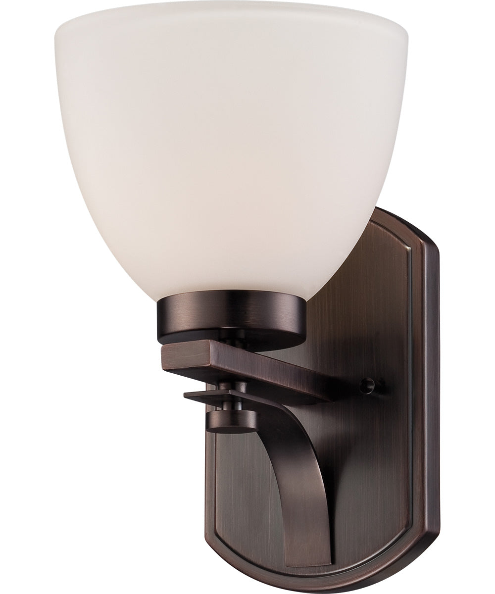 7"W Bentley 1-Light Vanity & Wall Hazel Bronze