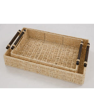 Halima Tray Set (2/CN) Tan