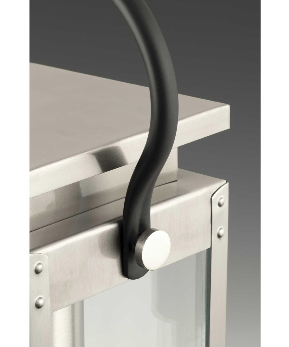 Union Square 2-Light Flush Mount Stainless Steel