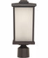 Resilience Lanterns 1-Light Outdoor Post Mount Bronze