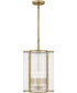 Aster Small 4-light Mini Pendant Weathered Brass