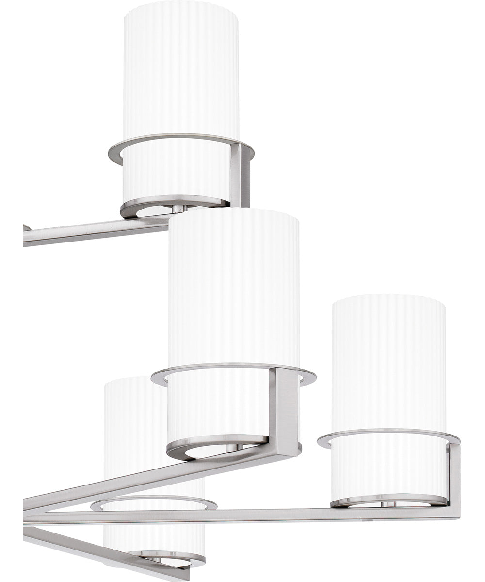 Seymour 9-light Chandelier Brushed Nickel
