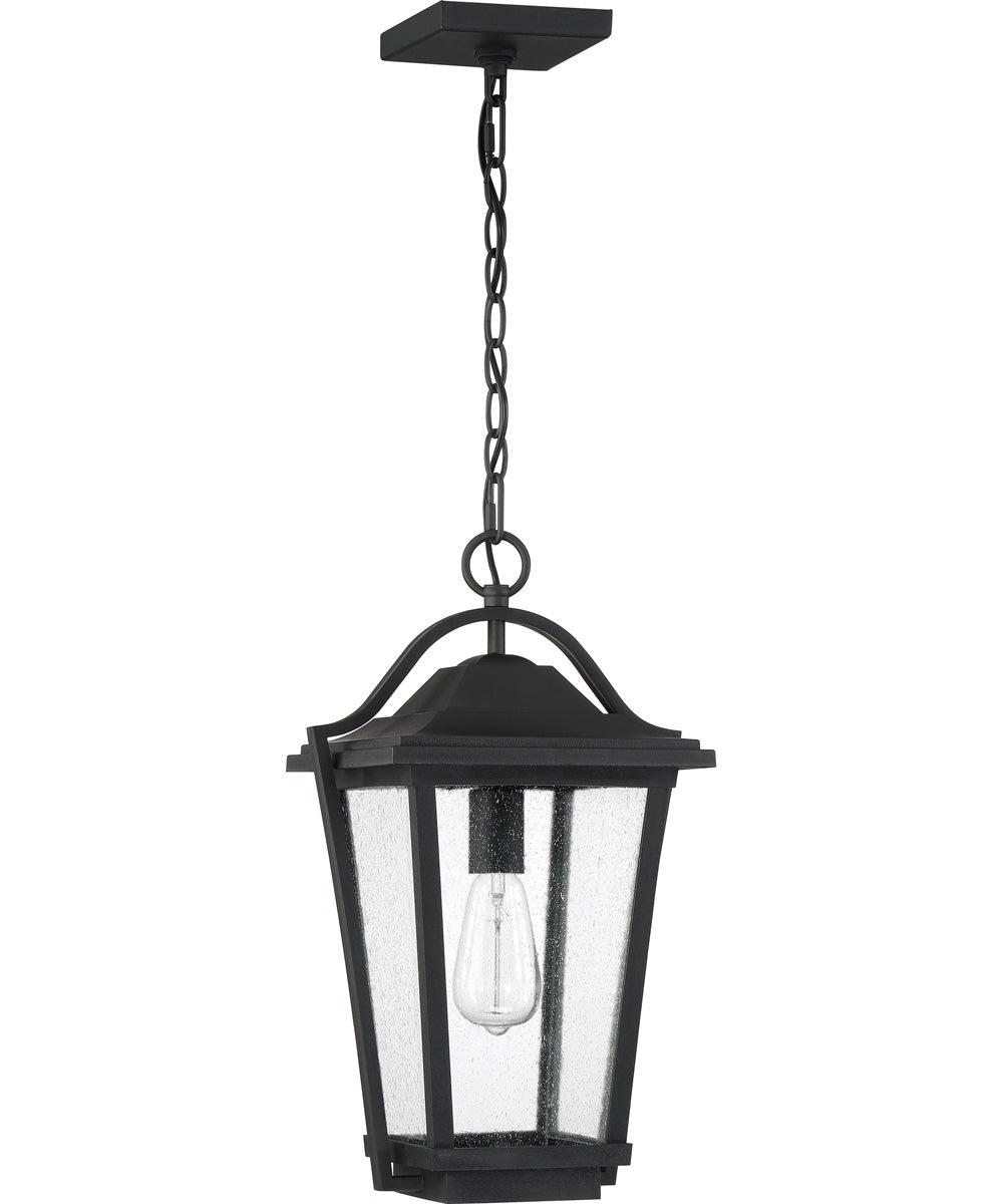 Darius Large 1-light Outdoor Pendant Light  Coastal Armour Earth Black