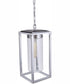 Neo 1-Light Pendant Satin Aluminum