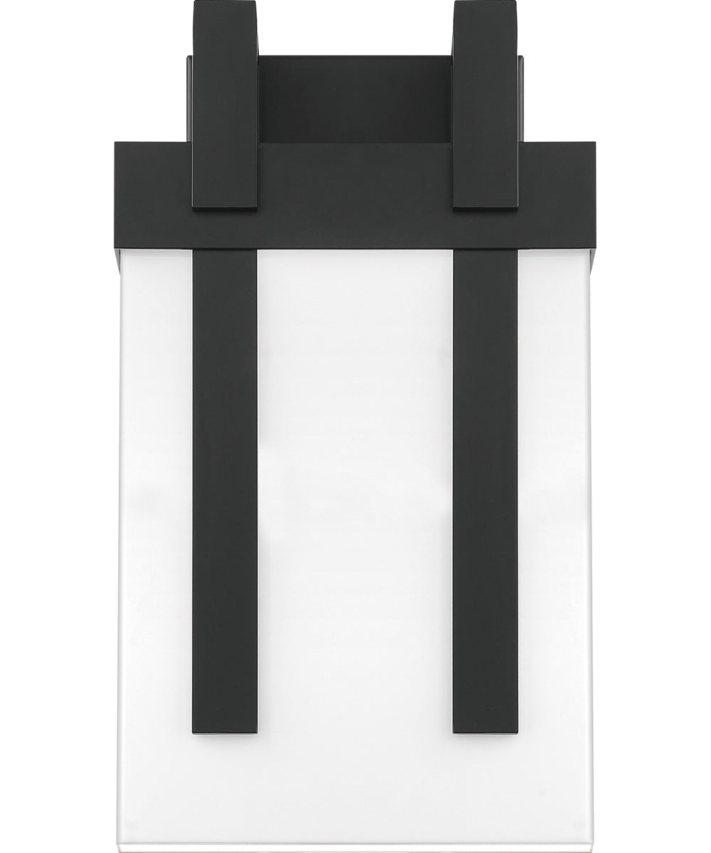 Ruben Large Outdoor Wall Light  Coastal Armour Aluminum Matte Black