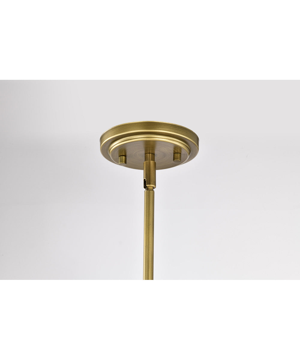 Adina 1-Light Pendant Natural Brass