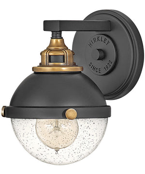 Fletcher 1-Light Single Light Vanity in Black