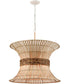 Southern Breeze 24'' Wide 3-Light Pendant - White Coral