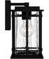 McAlister Small 1-light Outdoor Wall Light  Coastal Armour Aluminum Earth Black