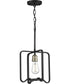 Foster 1-Light Farmhouse Mini-Pendant Light Gilded Iron