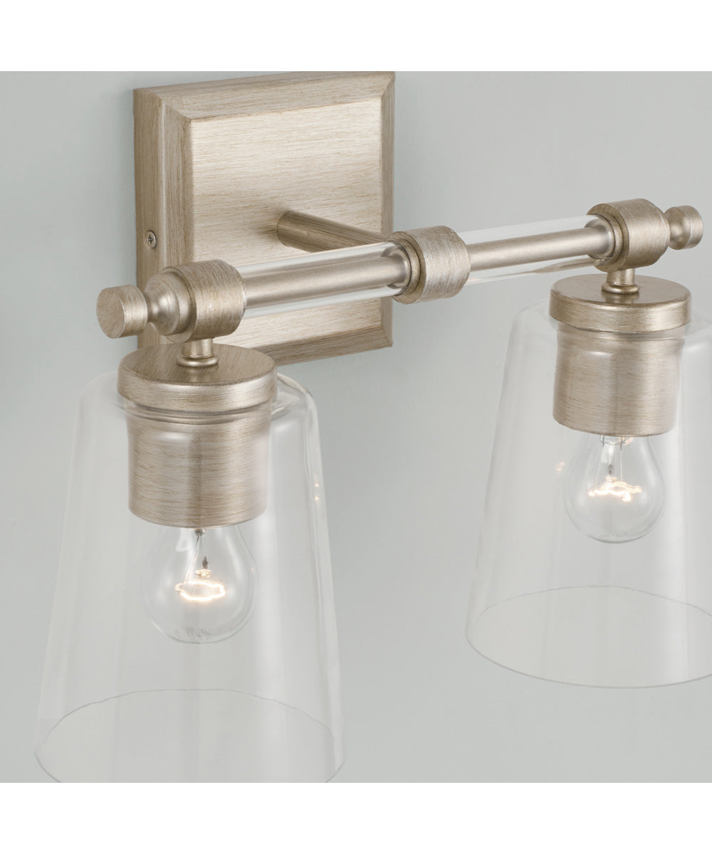 Breigh 2-Light Vanity Brushed Champagne