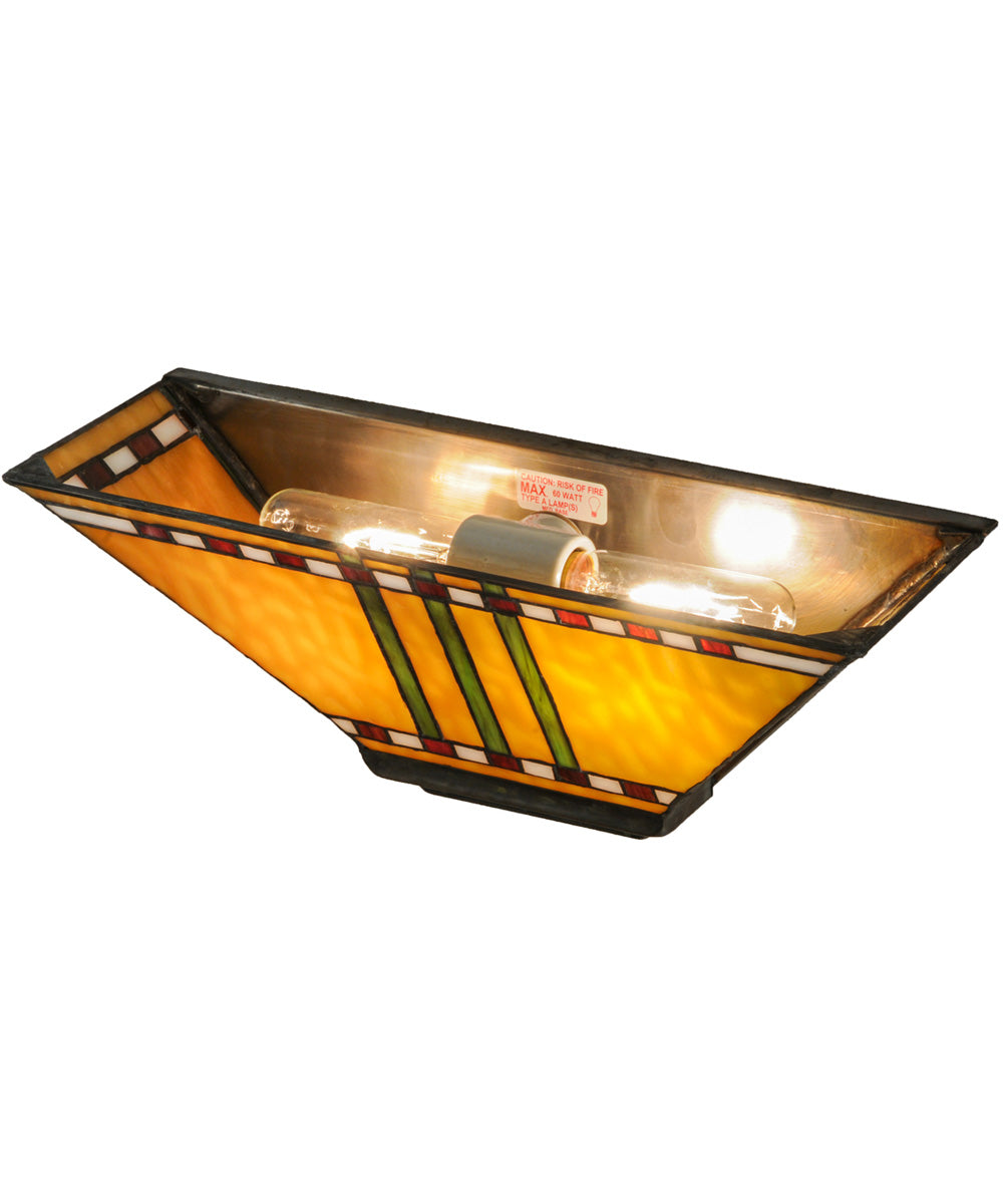 16"W Prairie Corn Wall Sconce