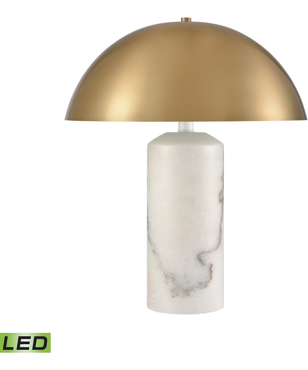 Edisto 18'' High 2-Light Table Lamp - White - Includes LED Bulb