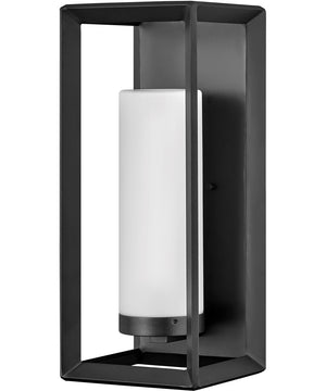 Rhodes 1-Light Large Outdoor Wall Mount Lantern in Brushed Graphite