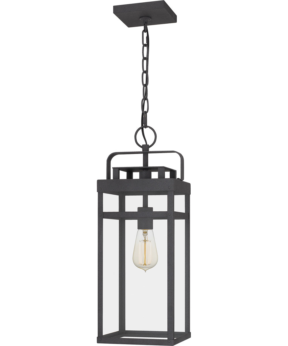 Keaton Large 1-light Outdoor Pendant Light  Coastal Armour Aluminum Mottled Black