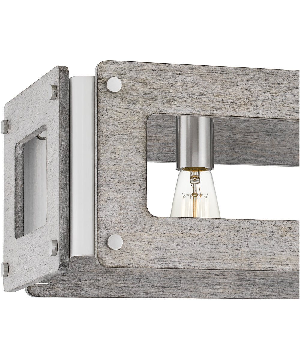 Lonny 5-light Island Light Brushed Nickel