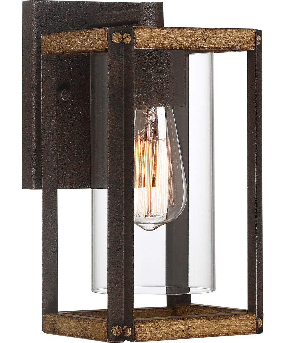 Marion Square Small 1-light Outdoor Wall Light Rustic Black