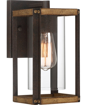Marion Square Small 1-light Outdoor Wall Light Rustic Black