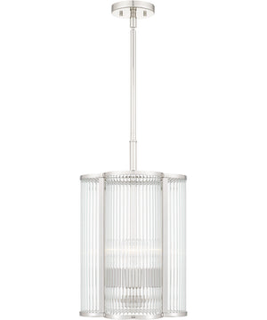 Aster Small 4-light Mini Pendant Polished Nickel
