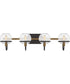 Phoenix Extra Large 4-light Bath Light Western Bronze