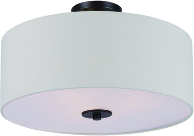 18"W Bongo 3-Light Flush Mount