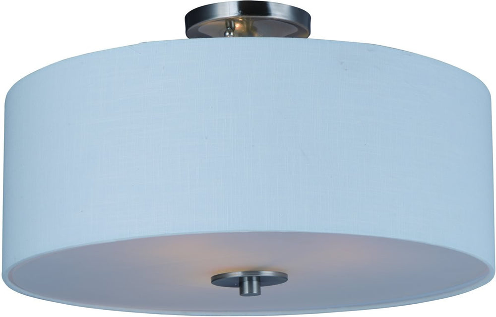 Maxim Bongo 3-Light Flush Mount 10014WLSN