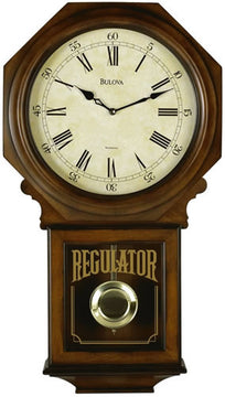 25"H Ashford Majestic Wall Chiming Clock