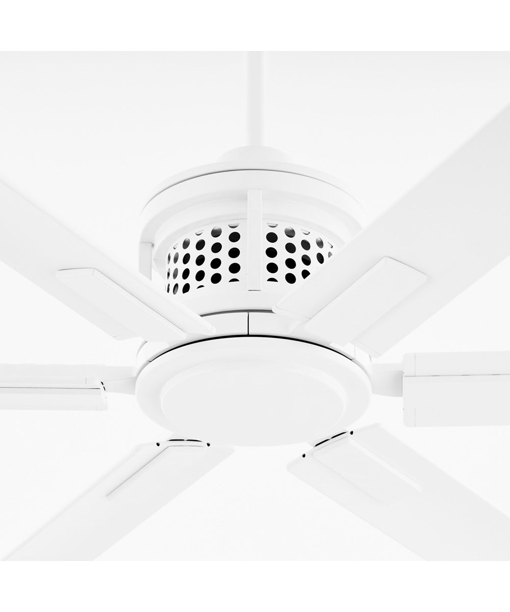 120" Zeus Patio Ceiling Fan Studio White