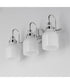 Milk 3-Light Bath Vanity Polished Chrome