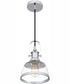 Quoizel Piccolo Pendant Small 1-light Mini Pendant Polished Chrome
