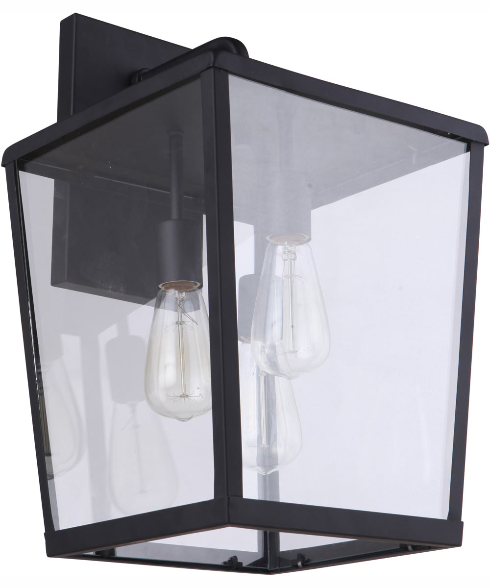 Olsen 3-Light Outdoor Wall Lantern Midnight